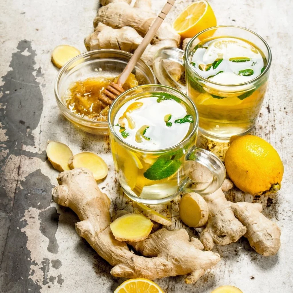 ginger lemon shot benefits
